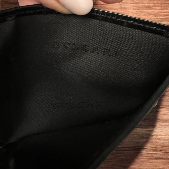 Bvlgari Black Leather Mens Bifold Wallet - Picture 9 of 11